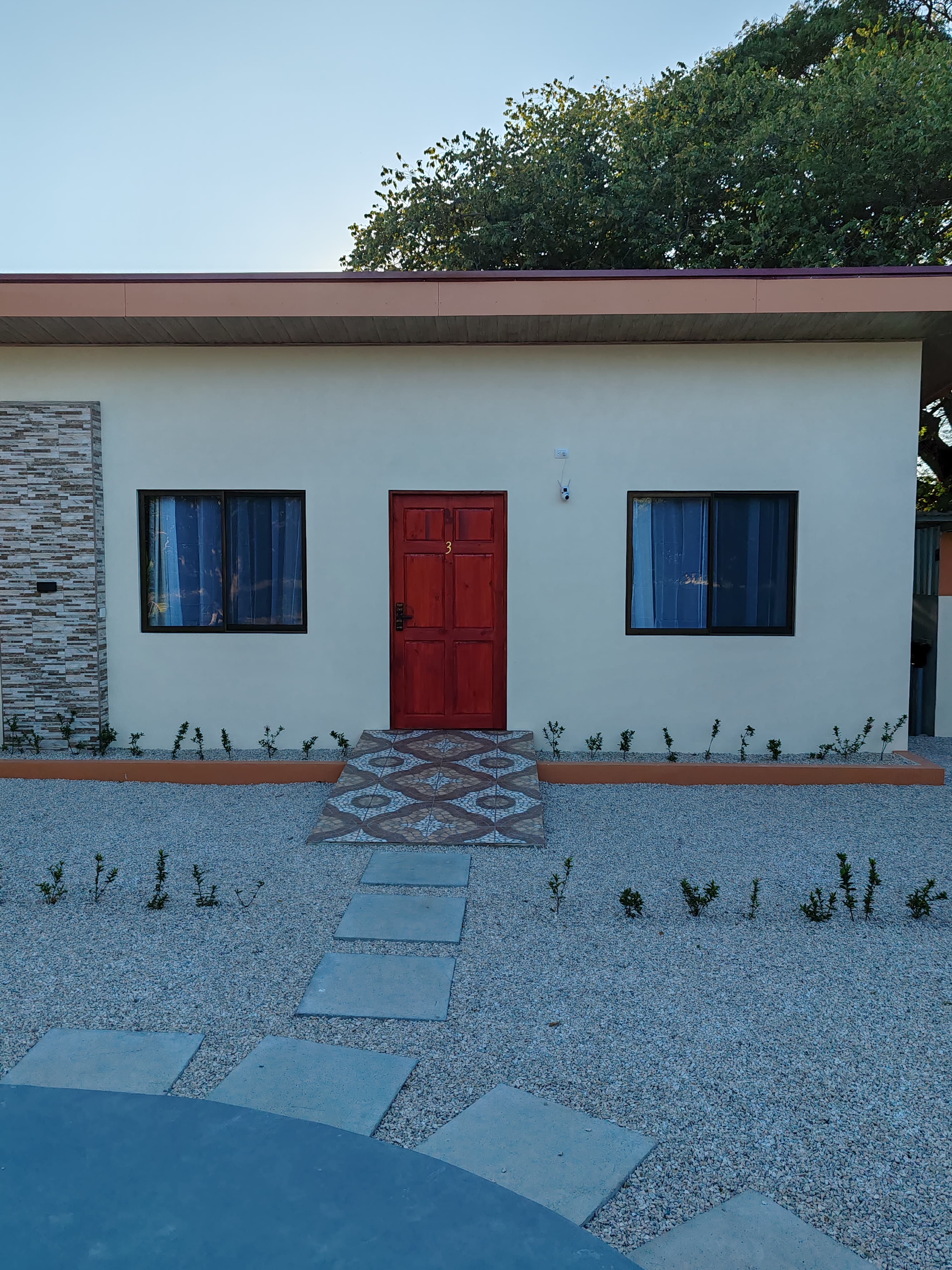 Vista exterior de cabina